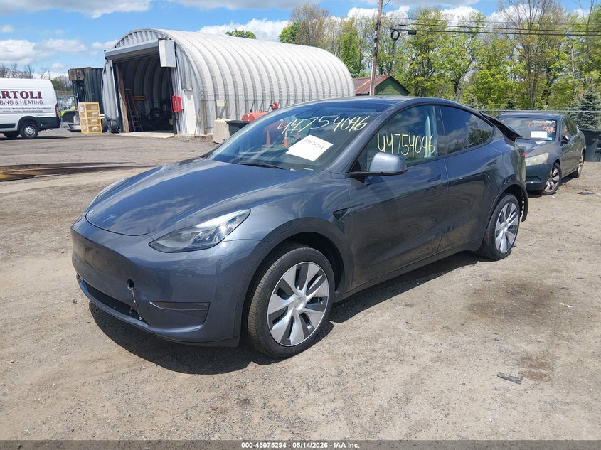 2023 Tesla Model y VIN 7SAYGDEEXPA168167 IAAI salvage auction — REAR END, Salvage (New Jersey), sold $9,200 on 2026-07-23 (photo 2)