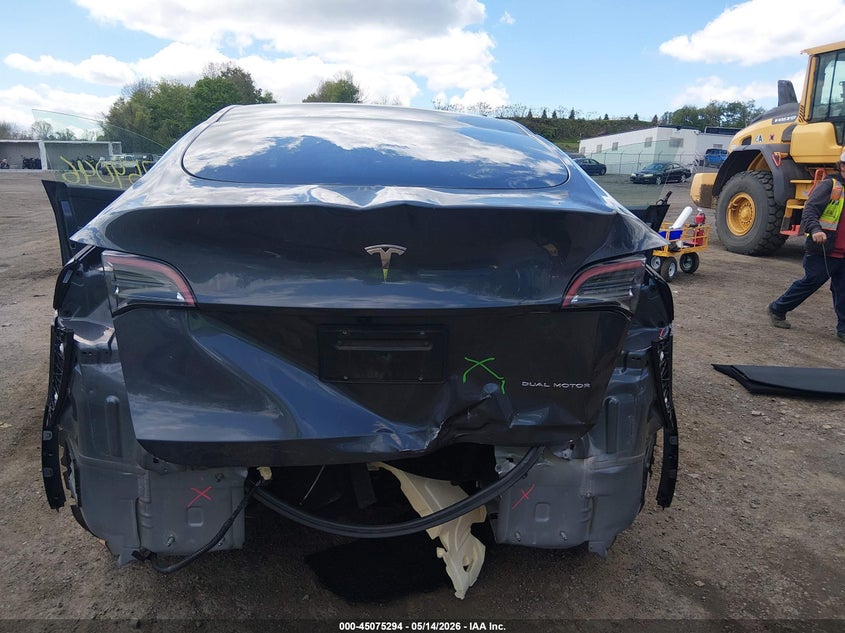2023 Tesla Model y VIN 7SAYGDEEXPA168167 IAAI salvage auction — REAR END, Salvage (New Jersey), sold $9,200 on 2026-07-23 (photo 6)