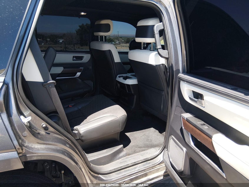 2023 Toyota Sequoia VIN 7SVAAABA5PX017896 IAAI salvage auction — LEFT FRONT, Salvage (New Mexico), sold $27,350 on 2026-08-03 (photo 8)