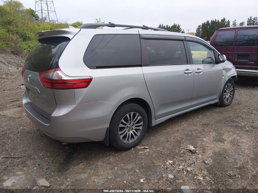 2020 Toyota Sienna VIN 5TDYZ3DC0LS043432 IAAI salvage auction — FRONT END, Salvage (Massachusetts), sold $6,200 on 2026-07-24 (photo 4)