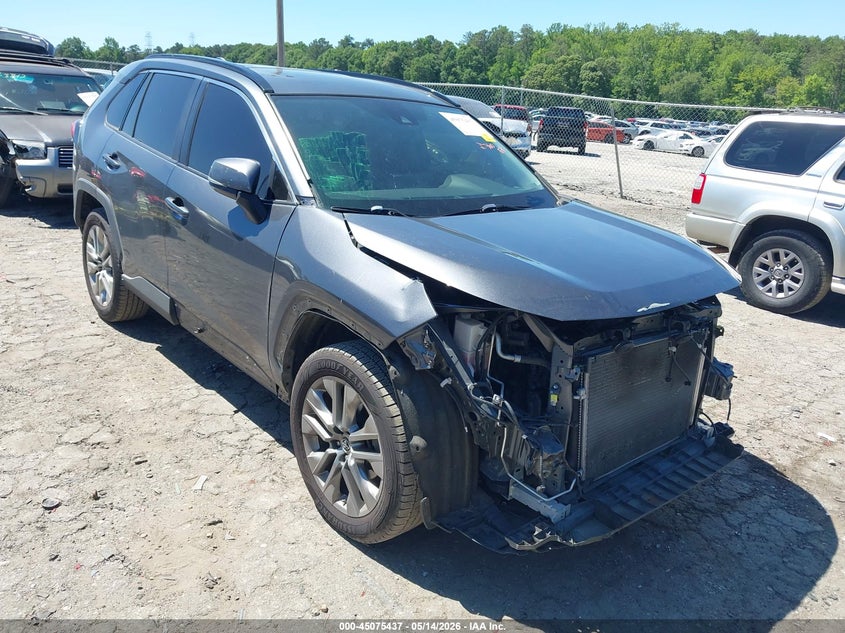 2019 Toyota Rav 4 VIN JTMC1RFV6KD503464 IAAI salvage auction — FRONT END, Salvage (Georgia), sold $7,500 on 2026-07-19 (photo 1)