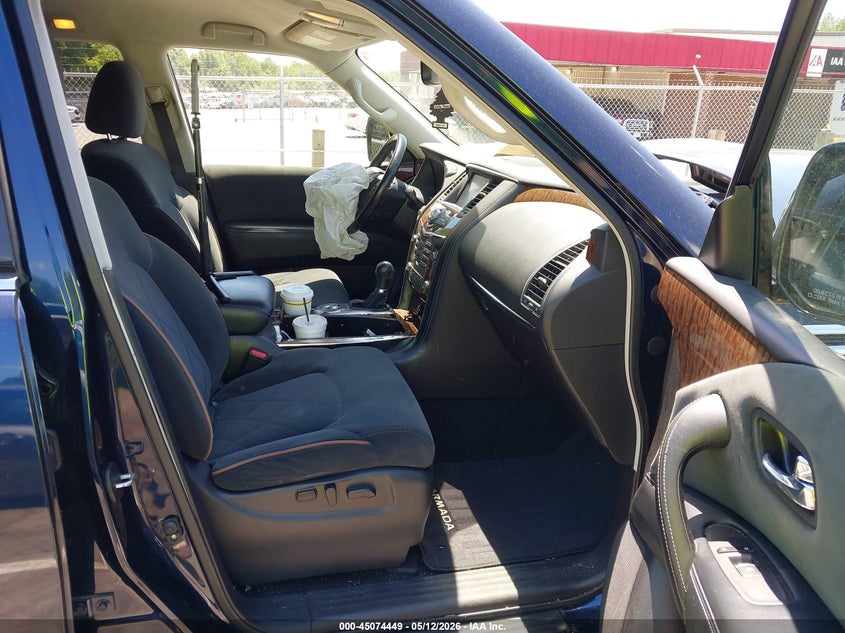 2018 Nissan Armada VIN JN8AY2ND0J9059085 IAAI salvage auction — FRONT END, Salvage (North Carolina), sold $2,900 on 2026-07-15 (photo 5)