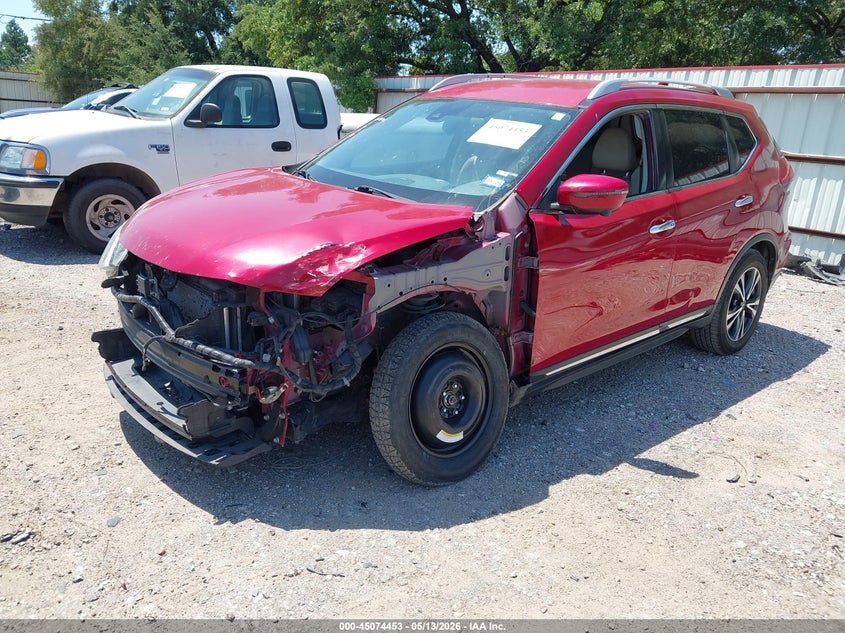 2017 Nissan Rogue VIN JN8AT2MT2HW401574 IAAI salvage auction — LEFT FRONT, Original (Texas), sold $1,925 on 2026-07-23 (photo 2)