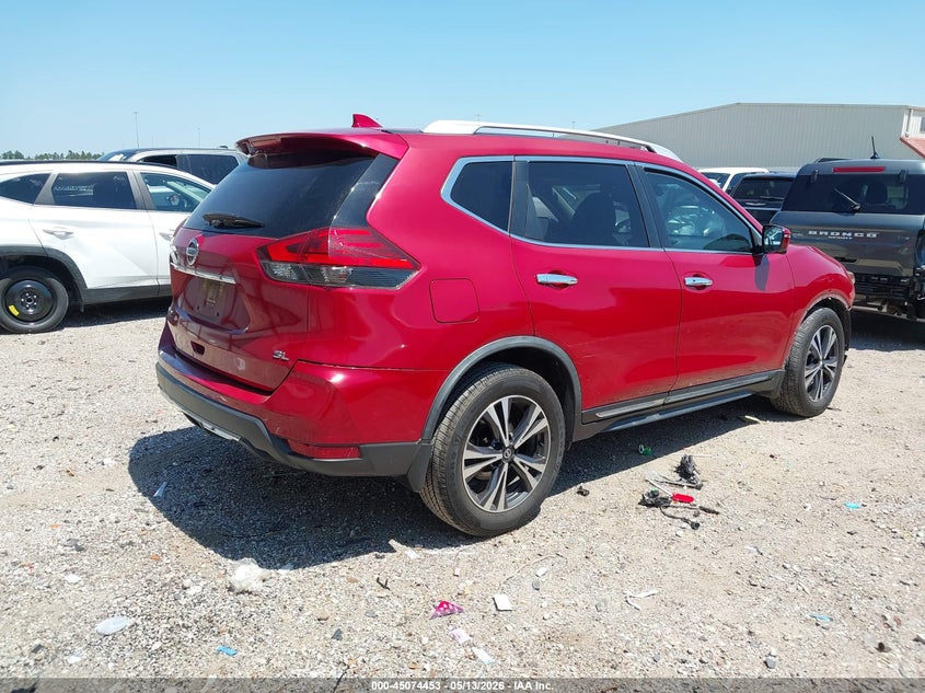 2017 Nissan Rogue VIN JN8AT2MT2HW401574 IAAI salvage auction — LEFT FRONT, Original (Texas), sold $1,925 on 2026-07-23 (photo 4)