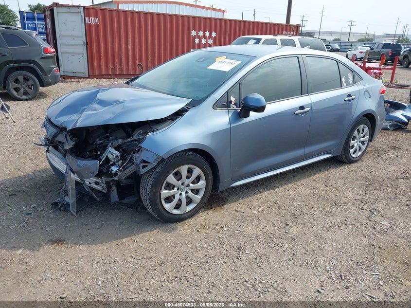 2020 Toyota Corolla VIN JTDEPRAEXLJ114960 IAAI salvage auction — FRONT END, Original (Texas), sold $3,575 on 2026-07-29 (photo 2)