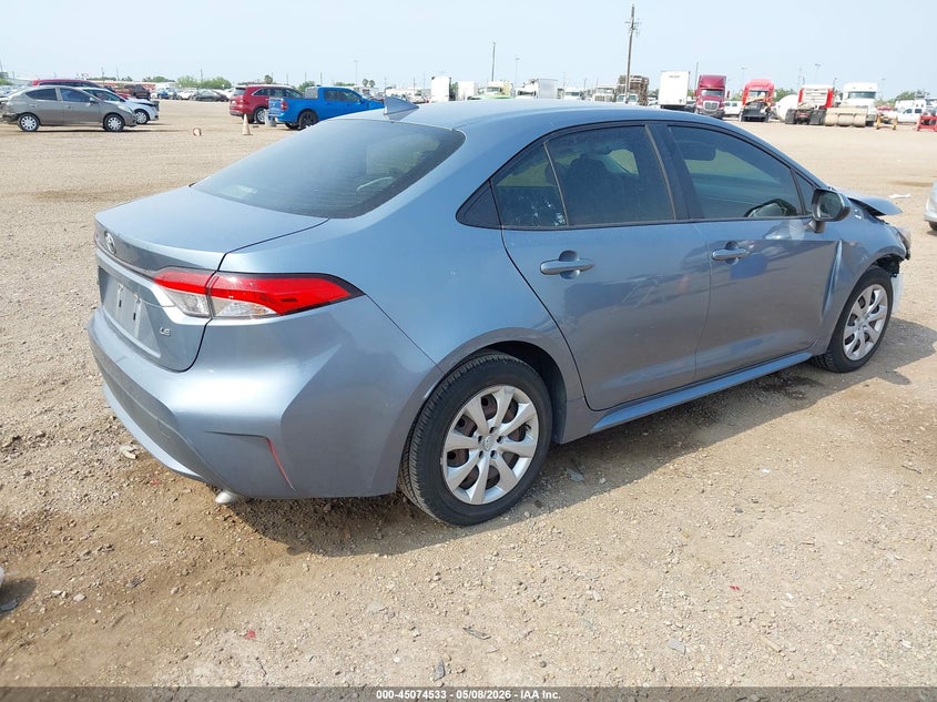 2020 Toyota Corolla VIN JTDEPRAEXLJ114960 IAAI salvage auction — FRONT END, Original (Texas), sold $3,575 on 2026-07-29 (photo 4)