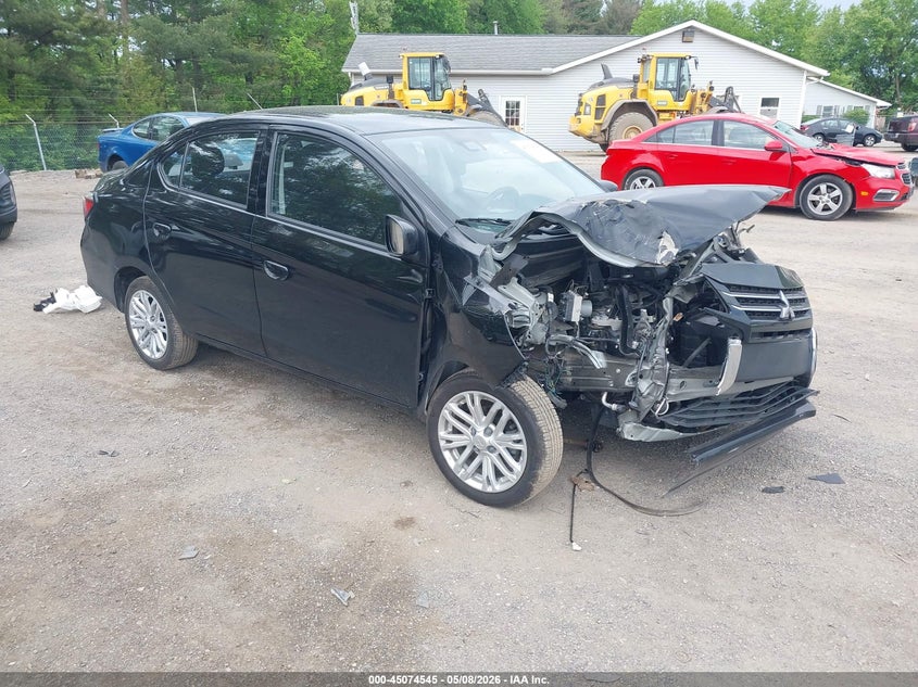 2024 Mitsubishi Mirage VIN ML32FUFJ2RHF06531 IAAI salvage auction — FRONT END, Salvage (Ohio), sold $1,600 on 2026-07-13 (photo 1)