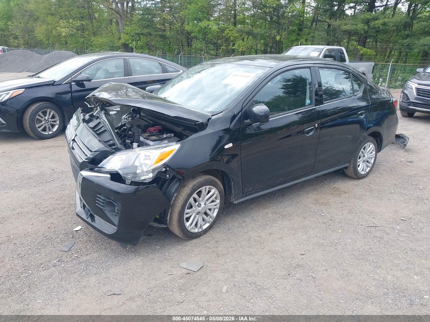 2024 Mitsubishi Mirage VIN ML32FUFJ2RHF06531 IAAI salvage auction — FRONT END, Salvage (Ohio), sold $1,600 on 2026-07-13 (photo 2)