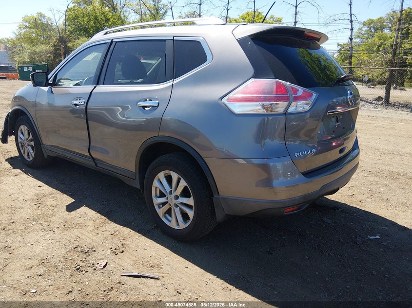 2016 Nissan Rogue VIN KNMAT2MV0GP693361 IAAI salvage auction — FRONT END, Salvage (Idaho), sold $2,050 on 2026-07-13 (photo 3)