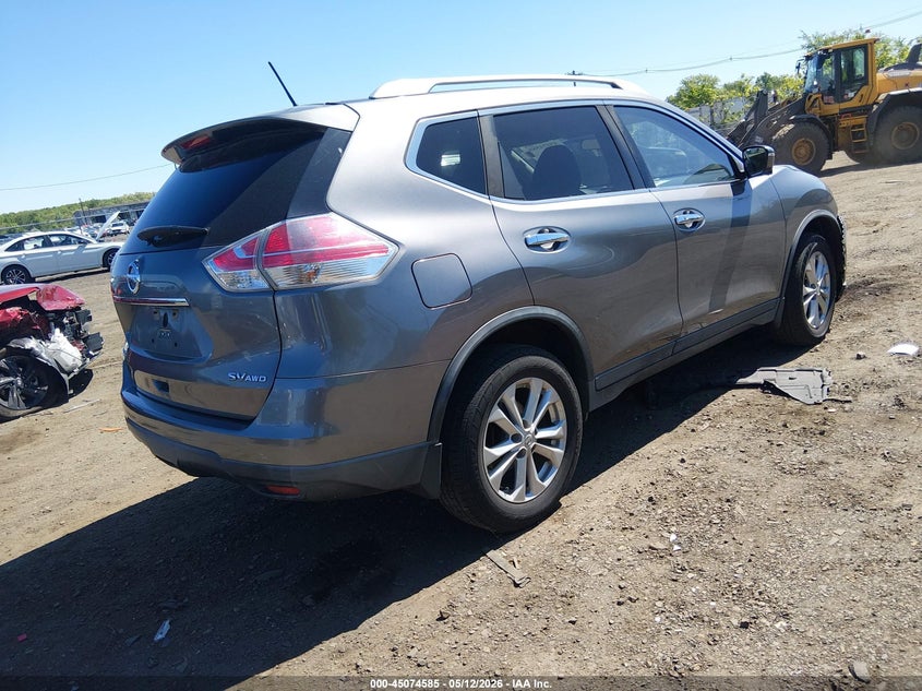 2016 Nissan Rogue VIN KNMAT2MV0GP693361 IAAI salvage auction — FRONT END, Salvage (Idaho), sold $2,050 on 2026-07-13 (photo 4)