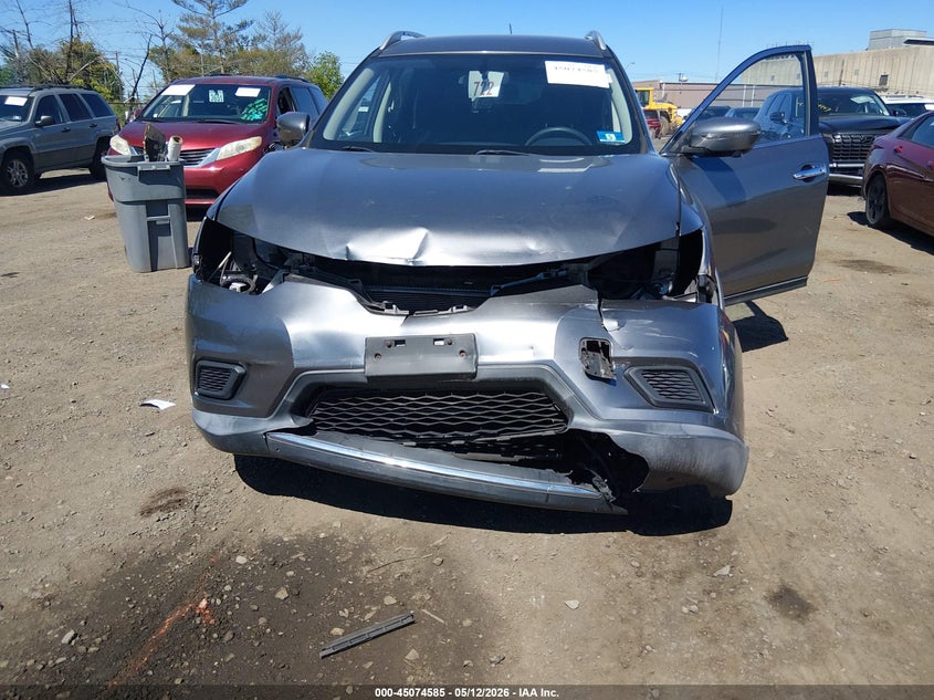 2016 Nissan Rogue VIN KNMAT2MV0GP693361 IAAI salvage auction — FRONT END, Salvage (Idaho), sold $2,050 on 2026-07-13 (photo 6)