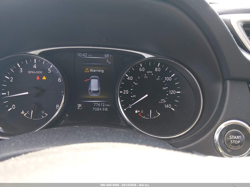 2016 Nissan Rogue VIN KNMAT2MV0GP693361 IAAI salvage auction — FRONT END, Salvage (Idaho), sold $2,050 on 2026-07-13 (photo 7)