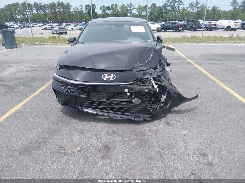 2025 Hyundai Elantra VIN KMHLM4DG0SU951189 IAAI salvage auction — LEFT FRONT, Salvage (South Carolina), sold $4,800 on 2026-07-08 (photo 6)