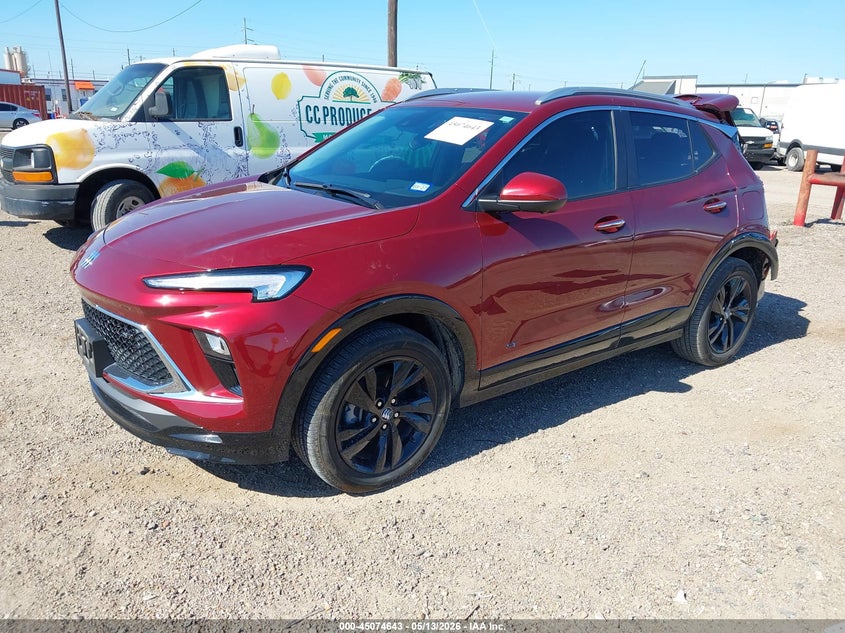 2025 Buick Encore gx VIN KL4AMDSL6SB045999 IAAI salvage auction — REAR END, Original (Texas), sold $5,550 on 2026-07-29 (photo 2)