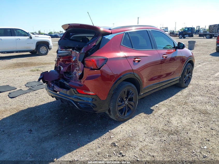 2025 Buick Encore gx VIN KL4AMDSL6SB045999 IAAI salvage auction — REAR END, Original (Texas), sold $5,550 on 2026-07-29 (photo 4)