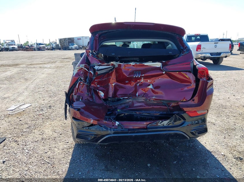 2025 Buick Encore gx VIN KL4AMDSL6SB045999 IAAI salvage auction — REAR END, Original (Texas), sold $5,550 on 2026-07-29 (photo 6)