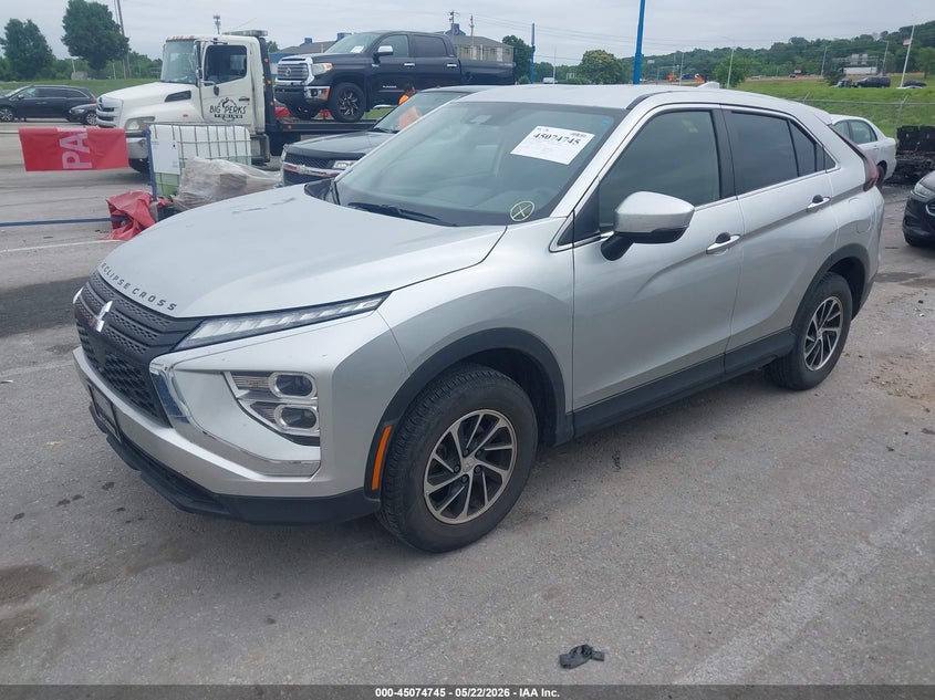 2023 Mitsubishi Eclipse cross VIN JA4ATUAA1PZ053879 IAAI salvage auction — HAIL, Salvage (Missouri), sold $8,700 on 2026-07-07 (photo 2)