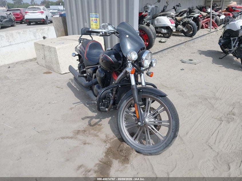 2009 Kawasaki Vn900 VIN JKAVN2C109A025778 IAAI salvage auction — RIGHT SIDE, Salvage (California), sold $325 on 2026-07-22 (photo 1)