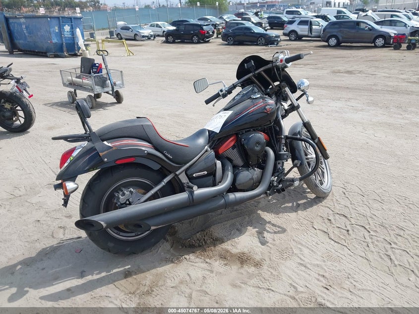 2009 Kawasaki Vn900 VIN JKAVN2C109A025778 IAAI salvage auction — RIGHT SIDE, Salvage (California), sold $325 on 2026-07-22 (photo 4)