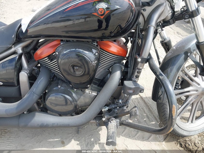 2009 Kawasaki Vn900 VIN JKAVN2C109A025778 IAAI salvage auction — RIGHT SIDE, Salvage (California), sold $325 on 2026-07-22 (photo 8)