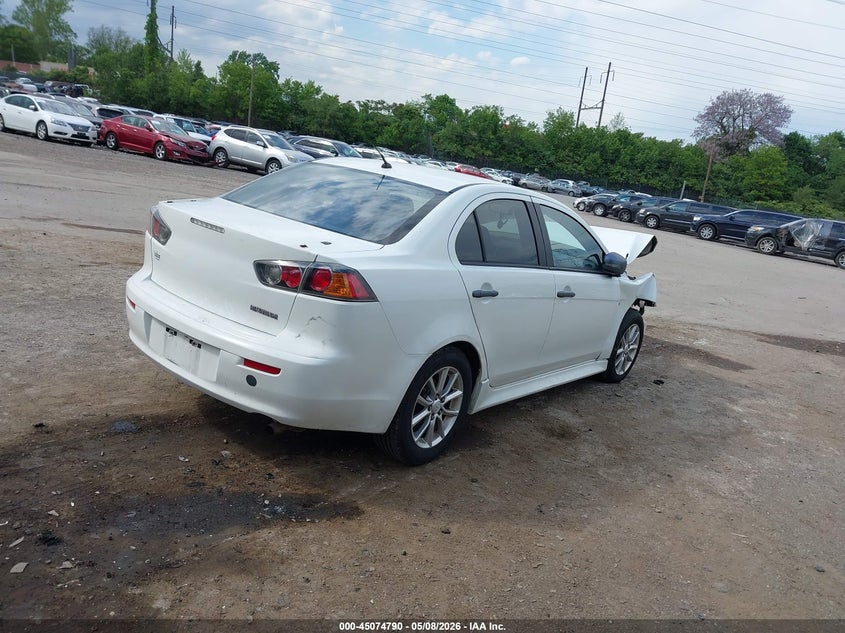 2015 Mitsubishi Lancer VIN JA32U2FU3FU005115 IAAI salvage auction — FRONT END, Salvage (Idaho), sold $25 on 2026-07-10 (photo 4)