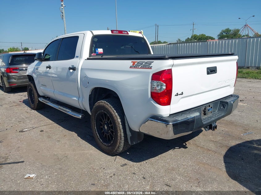 2018 Toyota Tundra VIN 5TFDW5F19JX691437 IAAI salvage auction — FRONT END, Original (Texas), sold $14,050 on 2026-07-08 (photo 3)