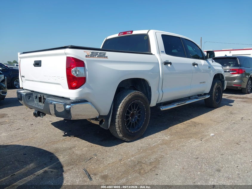 2018 Toyota Tundra VIN 5TFDW5F19JX691437 IAAI salvage auction — FRONT END, Original (Texas), sold $14,050 on 2026-07-08 (photo 4)