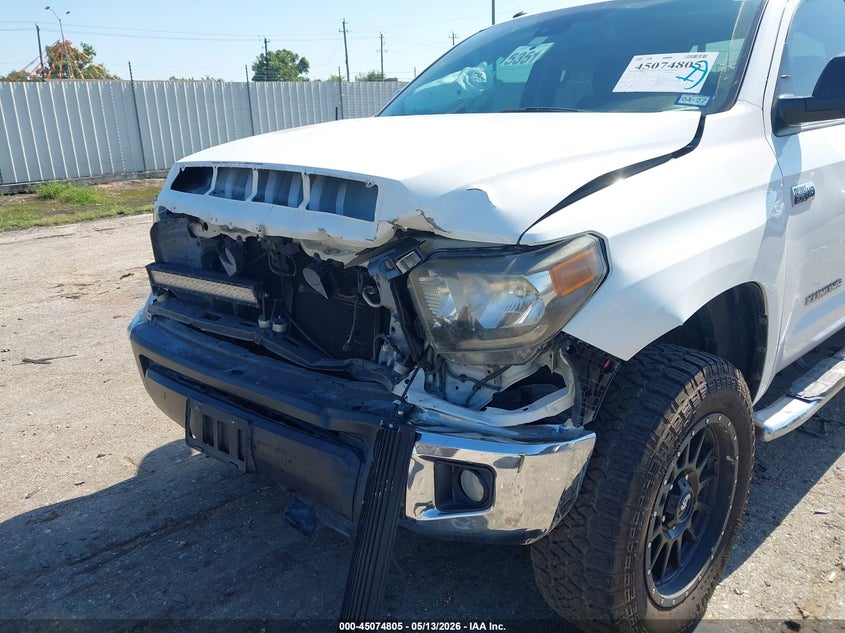 2018 Toyota Tundra VIN 5TFDW5F19JX691437 IAAI salvage auction — FRONT END, Original (Texas), sold $14,050 on 2026-07-08 (photo 6)
