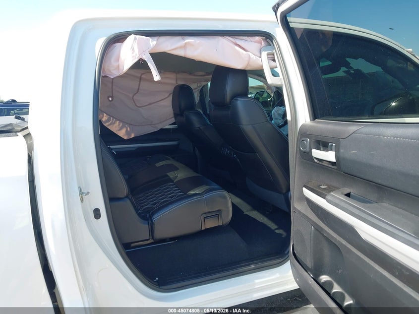 2018 Toyota Tundra VIN 5TFDW5F19JX691437 IAAI salvage auction — FRONT END, Original (Texas), sold $14,050 on 2026-07-08 (photo 8)