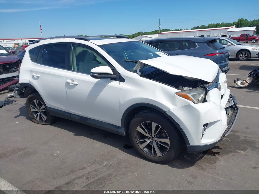 2018 Toyota Rav 4 VIN JTMWFREV6JJ737698 IAAI salvage auction — FRONT & REAR, Salvage (North Carolina), sold $2,950 on 2026-07-08 (photo 1)