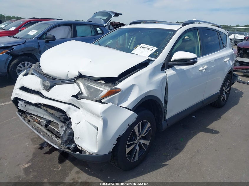2018 Toyota Rav 4 VIN JTMWFREV6JJ737698 IAAI salvage auction — FRONT & REAR, Salvage (North Carolina), sold $2,950 on 2026-07-08 (photo 2)