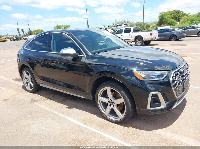 2022 Audi Sq5 sportback VIN WA114AFY4N2103603 IAAI salvage auction — WATER/FLOOD, Bill Of Sale (Hawaii), sold $3,350 on 2026-07-16 (photo 1)