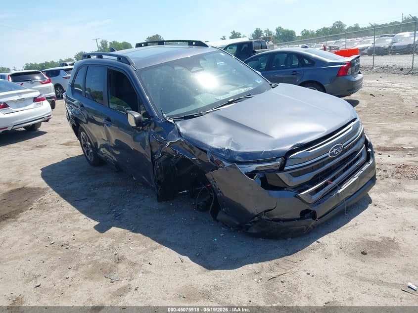 2025 Subaru Forester VIN JF2SLDDCXSH547892 IAAI salvage auction — SIDE, Salvage (Virginia), sold $5,125 on 2026-07-17 (photo 1)