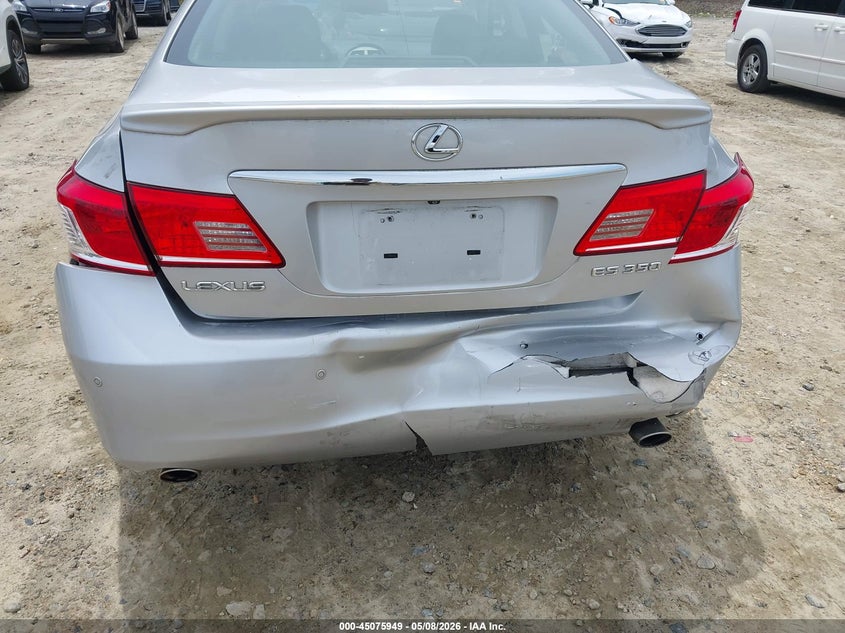 2010 Lexus ES VIN JTHBK1EG9A2375601 IAAI salvage auction — REAR END, Salvage (Georgia), sold $750 on 2026-07-10 (photo 6)