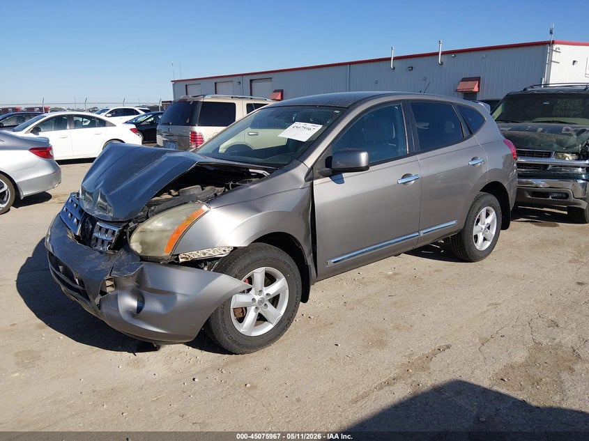 2013 Nissan Rogue VIN JN8AS5MT4DW549871 IAAI salvage auction — FRONT END, Salvage (Kansas), sold $675 on 2026-07-17 (photo 2)