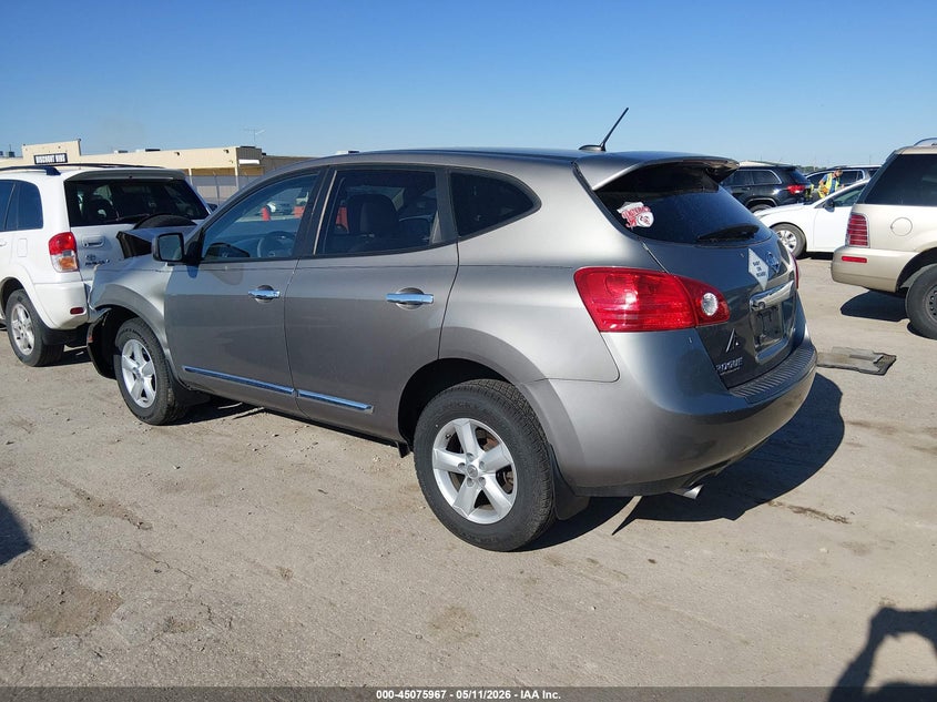 2013 Nissan Rogue VIN JN8AS5MT4DW549871 IAAI salvage auction — FRONT END, Salvage (Kansas), sold $675 on 2026-07-17 (photo 3)