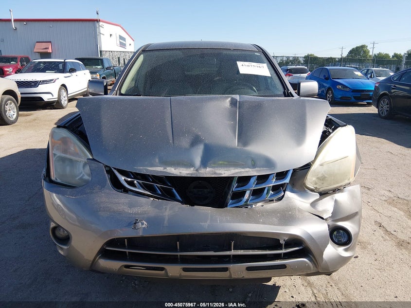 2013 Nissan Rogue VIN JN8AS5MT4DW549871 IAAI salvage auction — FRONT END, Salvage (Kansas), sold $675 on 2026-07-17 (photo 6)