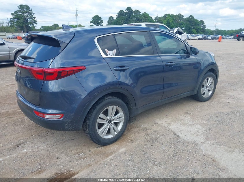 2019 Kia Sportage VIN KNDPM3AC6K7620150 IAAI salvage auction — UNDERCARRIAGE, Salvage (Texas), sold $3,050 on 2026-07-23 (photo 4)