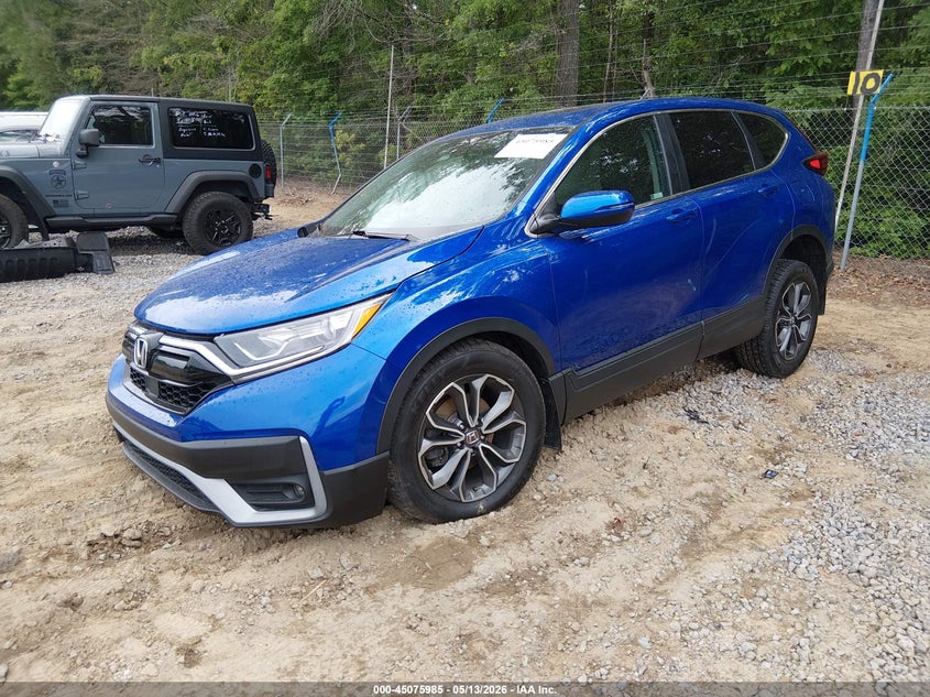 2020 Honda Cr-v VIN 7FARW2H85LE018838 IAAI salvage auction — RIGHT SIDE, Salvage (South Carolina), sold $7,050 on 2026-07-07 (photo 2)