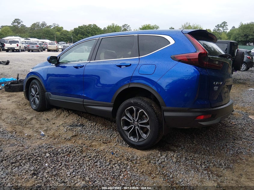 2020 Honda Cr-v VIN 7FARW2H85LE018838 IAAI salvage auction — RIGHT SIDE, Salvage (South Carolina), sold $7,050 on 2026-07-07 (photo 3)