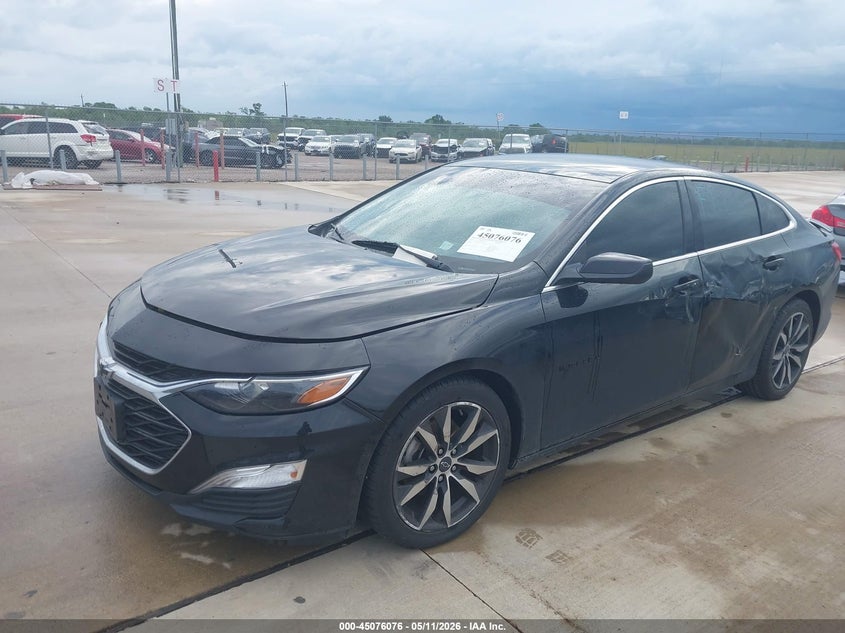 2022 Chevrolet Malibu VIN 1G1ZG5ST9NF145512 IAAI salvage auction — WATER/FLOOD, Salvage (Texas), sold $1,650 on 2026-07-17 (photo 2)