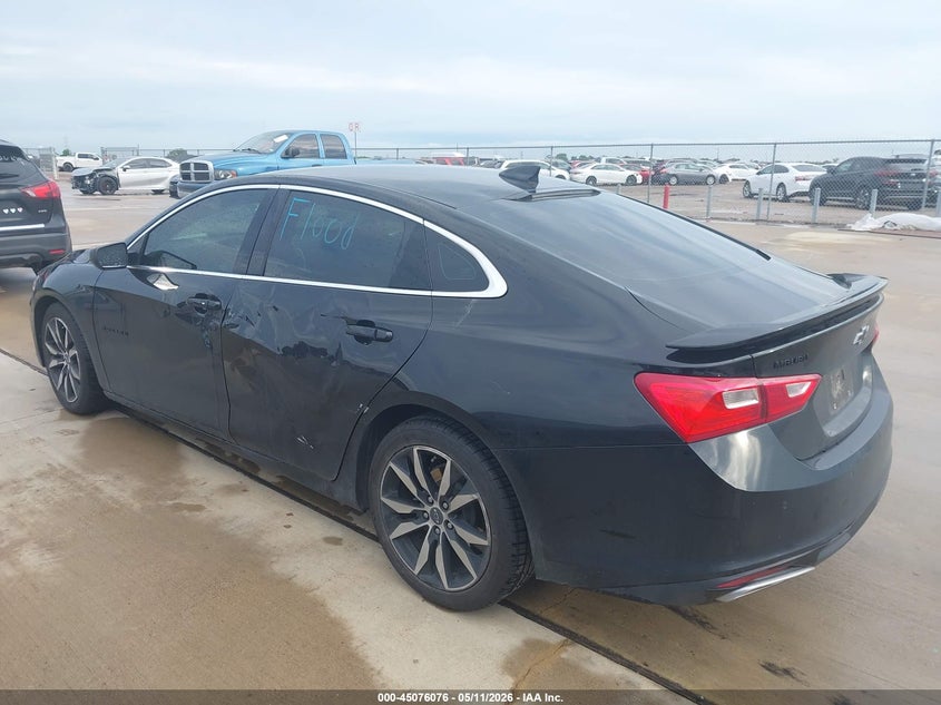 2022 Chevrolet Malibu VIN 1G1ZG5ST9NF145512 IAAI salvage auction — WATER/FLOOD, Salvage (Texas), sold $1,650 on 2026-07-17 (photo 3)