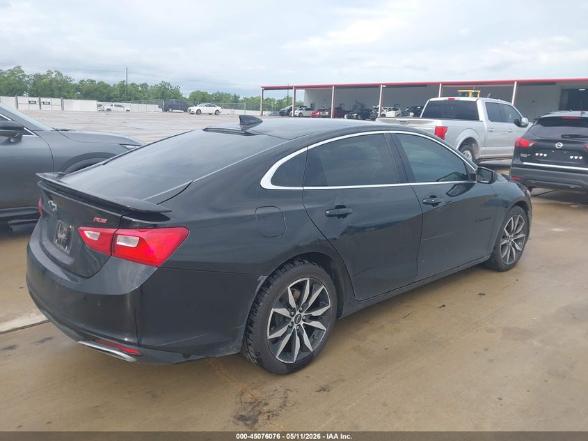 2022 Chevrolet Malibu VIN 1G1ZG5ST9NF145512 IAAI salvage auction — WATER/FLOOD, Salvage (Texas), sold $1,650 on 2026-07-17 (photo 4)
