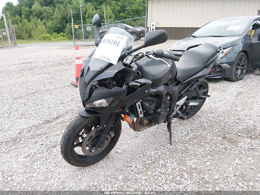 2007 Yamaha Fz6 VIN JYARJ13E07A002848 IAAI salvage auction — FRONT END, Salvage (Kentucky), sold $225 on 2026-07-21 (photo 2)