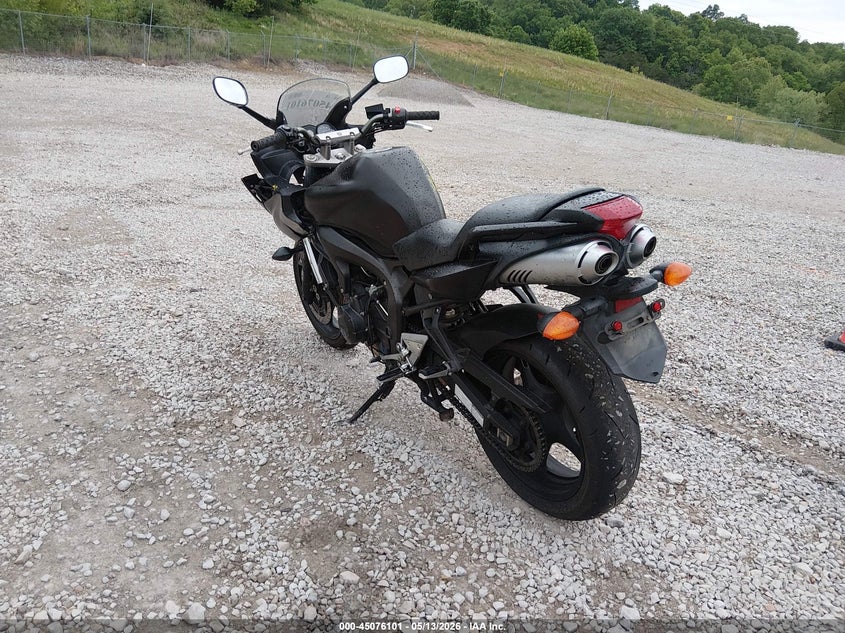 2007 Yamaha Fz6 VIN JYARJ13E07A002848 IAAI salvage auction — FRONT END, Salvage (Kentucky), sold $225 on 2026-07-21 (photo 3)