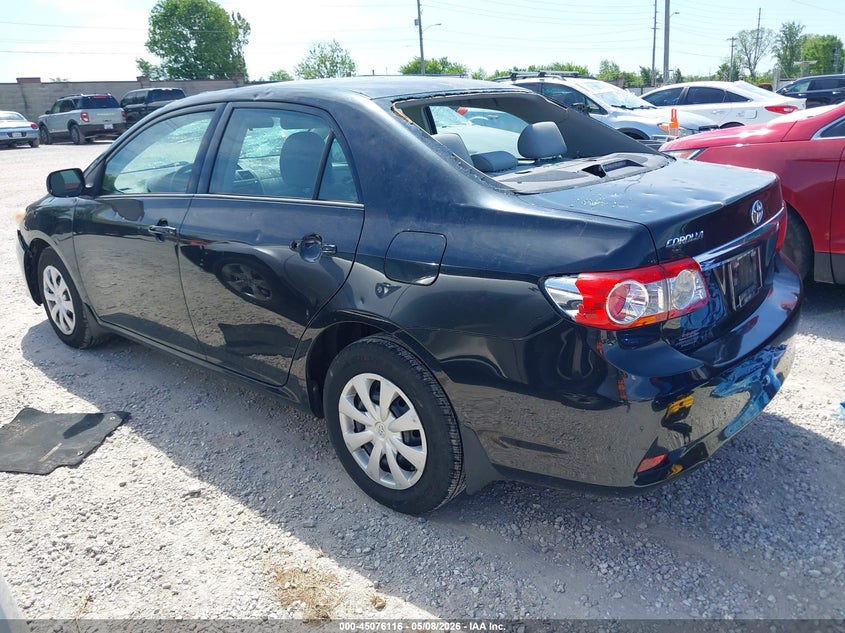 2013 Toyota Corolla VIN 5YFBU4EE2DP209406 IAAI salvage auction — HAIL, Clear (Missouri), sold $2,350 on 2026-07-06 (photo 3)