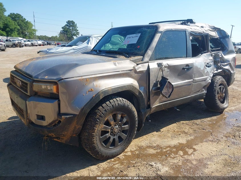 2025 Toyota Land cruiser VIN JTEABFAJ7SK048204 IAAI salvage auction — ROLLOVER, Salvage Title, sold $28,500 on 2026-07-30 (photo 2)