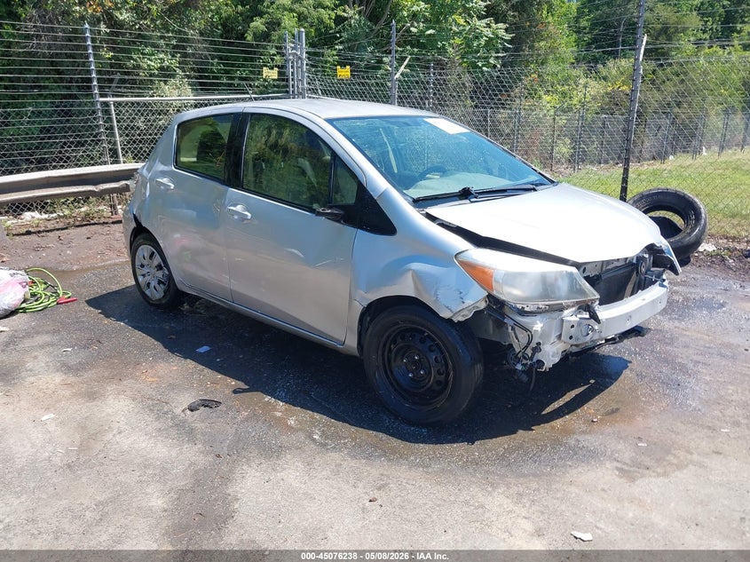 2013 Toyota Yaris VIN JTDKTUD37DD549575 IAAI salvage auction — FRONT END, Salvage (North Carolina), sold $25 on 2026-07-30 (photo 1)