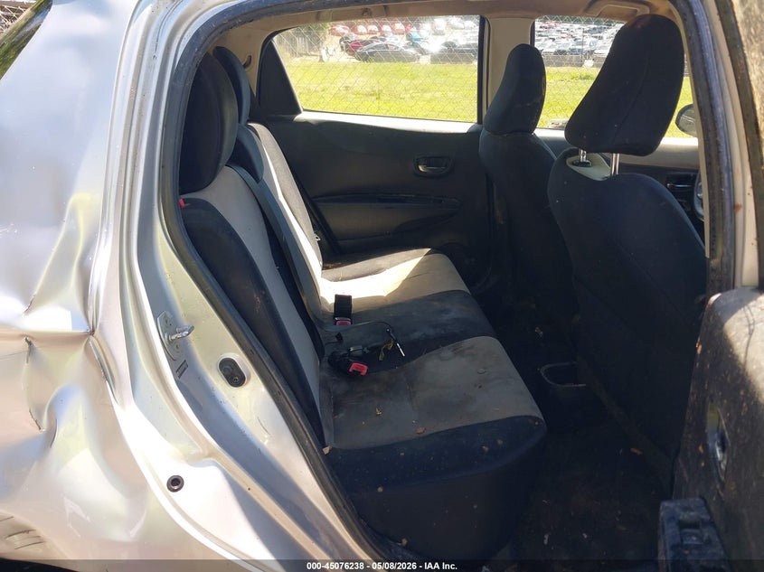 2013 Toyota Yaris VIN JTDKTUD37DD549575 IAAI salvage auction — FRONT END, Salvage (North Carolina), sold $25 on 2026-07-30 (photo 8)