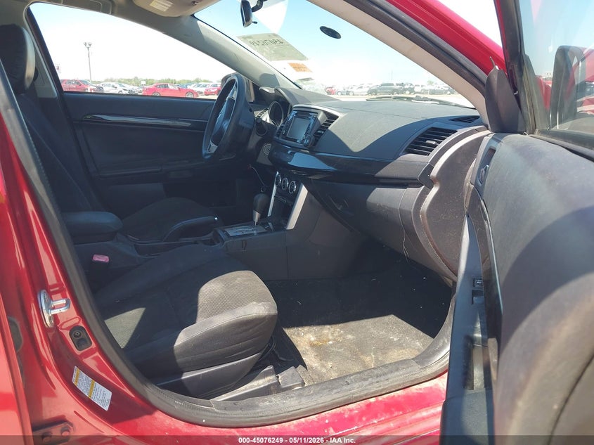 2017 Mitsubishi Lancer VIN JA32U2FU5HU004017 IAAI salvage auction — RIGHT SIDE, Original (Texas), sold $1,250 on 2026-07-06 (photo 5)